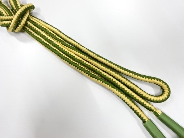 未使用品　正絹　手組帯締め